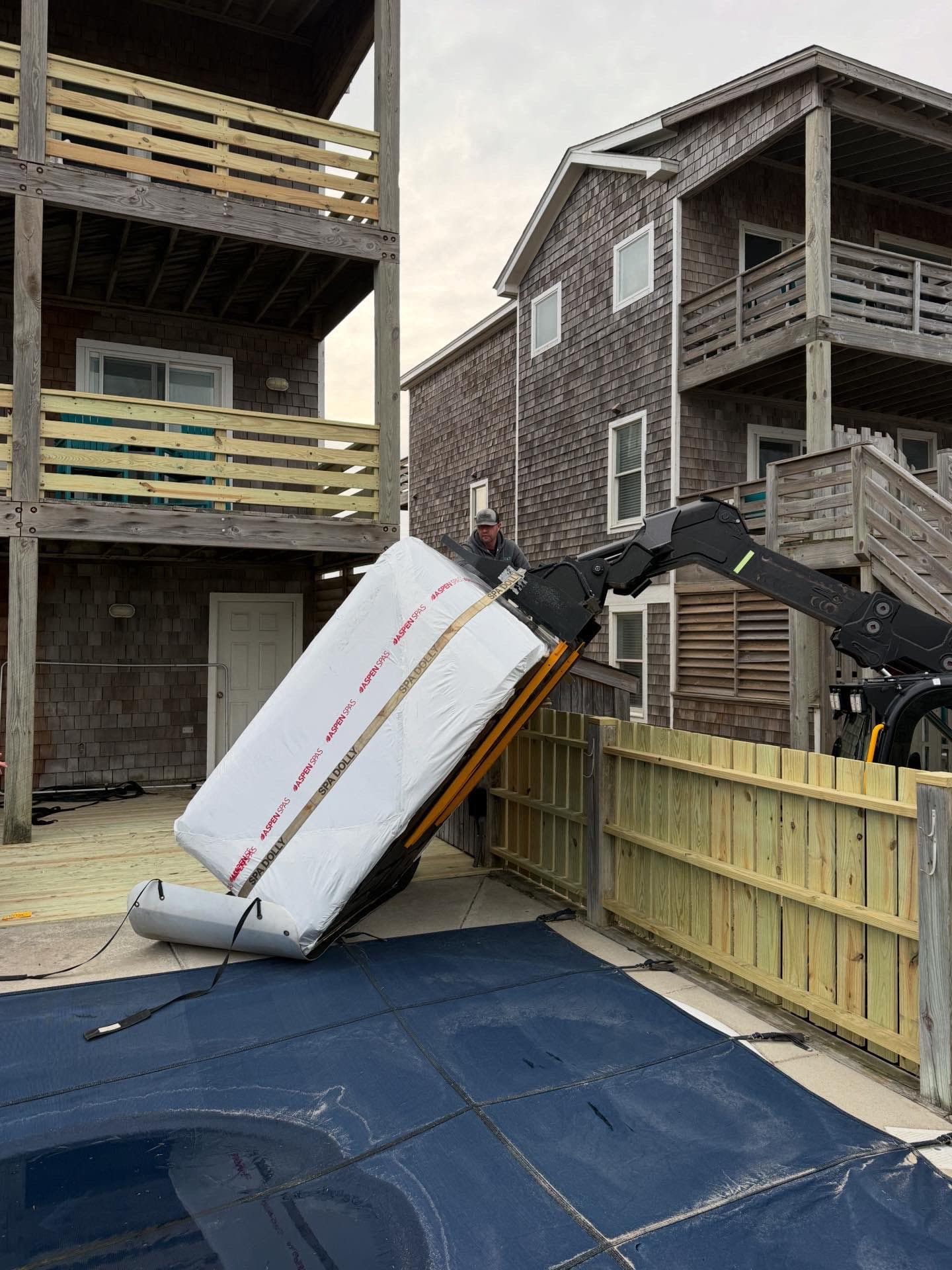 Spa & Hot Tub Installation on the Outer Banks